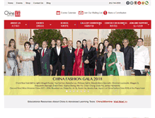 Tablet Screenshot of chinainstitute.org
